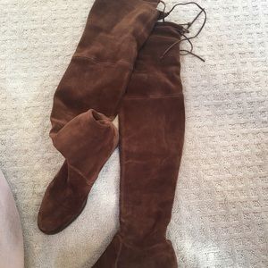 Stuart weitzman boots, flats, worn once